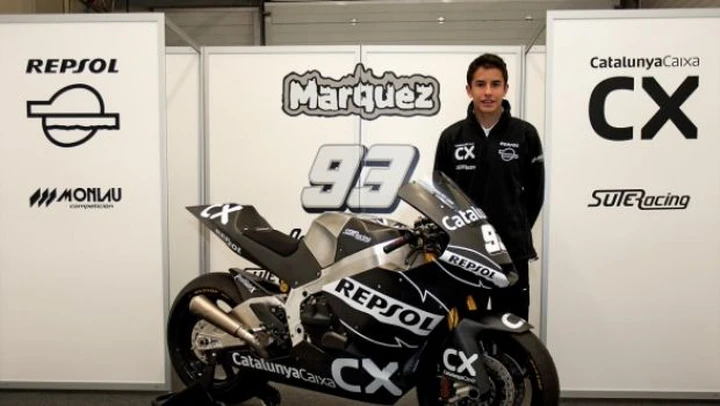 Marc Márquez in Moto2 con Monlau Competicion