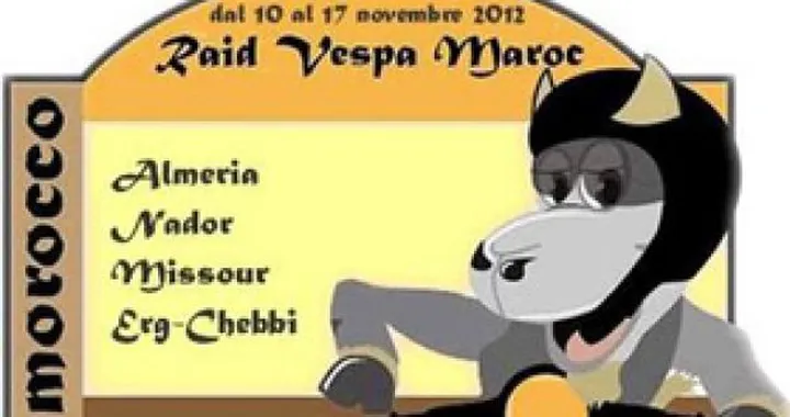 1° Vespa Raid Maroc