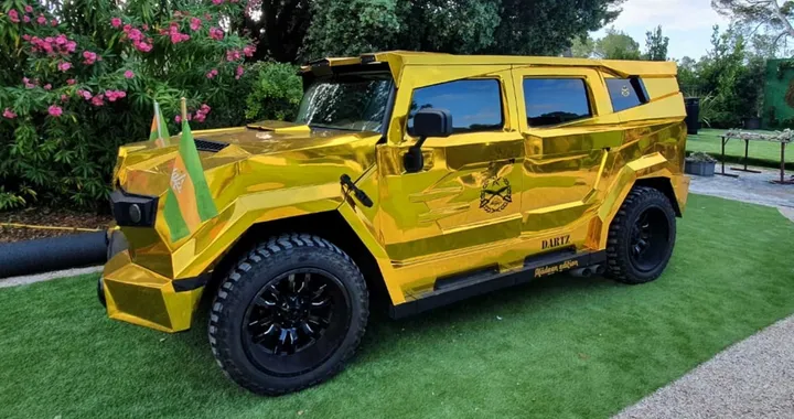 L'appariscente SUV Dartz Prombron di "The Dictator" è in vendita
