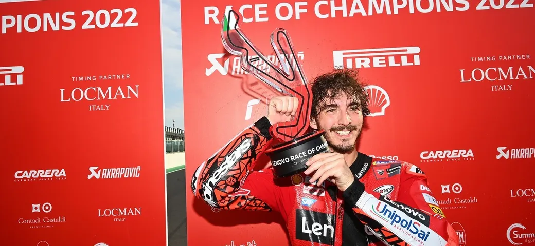 WDW2022: Bagnaia trionfa nella Race of Champions