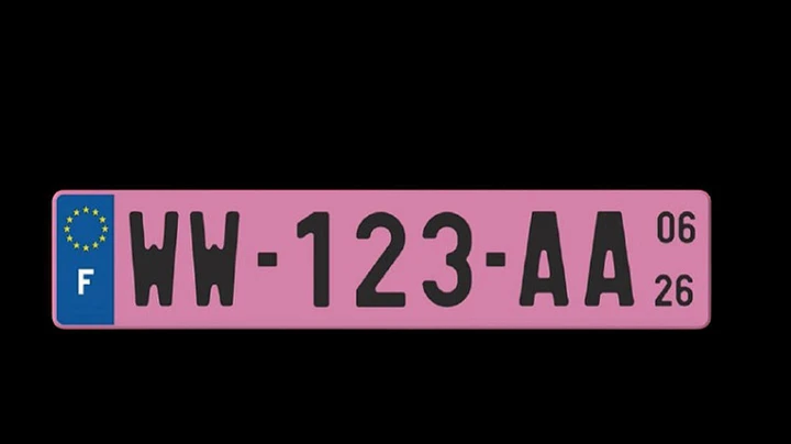 Dal prossimo anno arriveranno le targhe rosa: cosa sono e dove saranno
