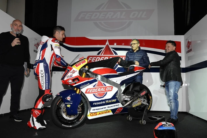 Moto2: presentato il team Federal Oil Gresini
