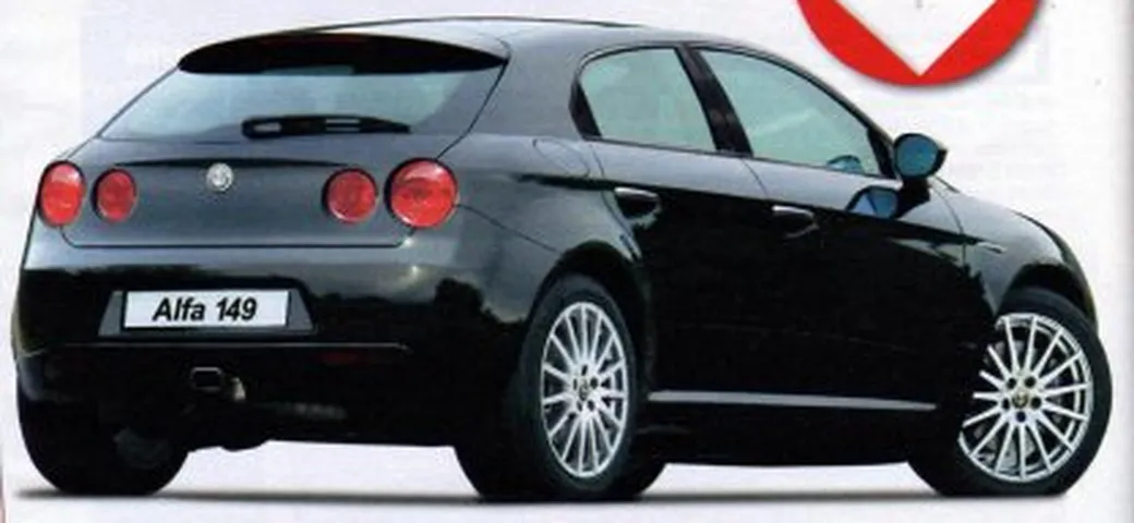 Alfa 149 - ipotesi di Quattroruote