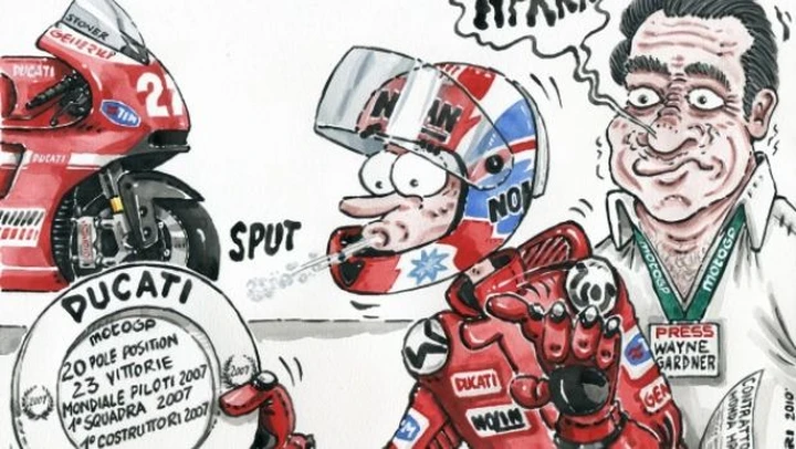 Casey Stoner irriconoscente