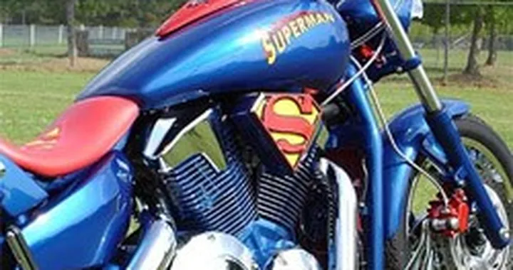 La moto di Superman?