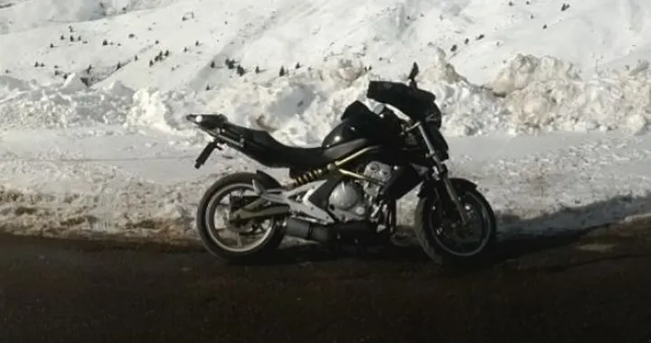 Foto del giorno: ER-6 sul Passo Maniva