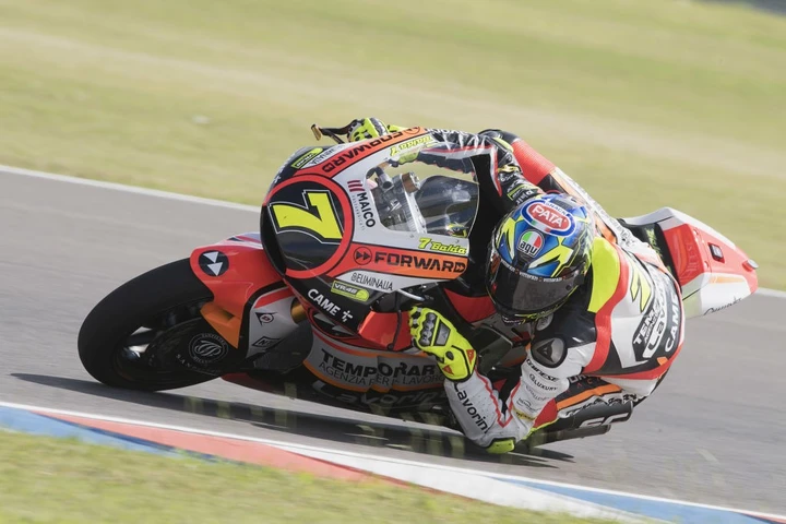 Moto2 Argentina: Baldassarri il migliore sull'umido in FP3