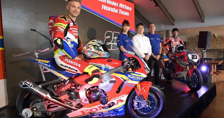 SBK: ecco il team Moriwaki Althea Honda