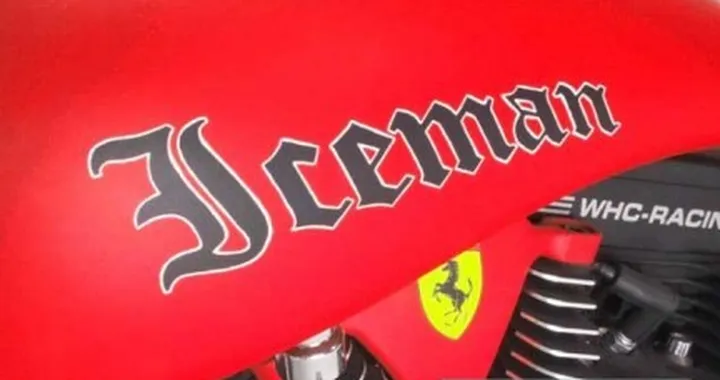 Harley Iceman 2 replica Ferrari Raikkonen