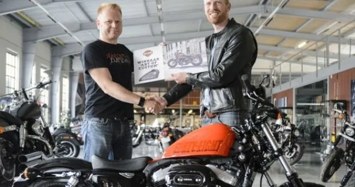 Harley: Gert Vanzier vince l'Art of Custom 2012