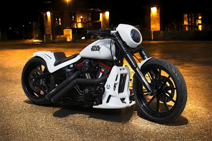 Harley-Davidson per dominare la galassia: il custom che ogni fan di Star Wars sogna