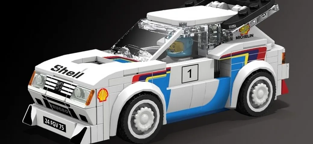 Peugeot 205 Turbo 16: il progetto Lego Ideas