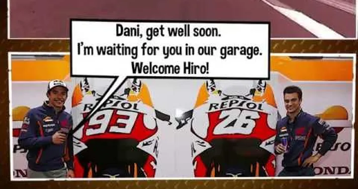 Marc Márquez arrives at The Americas GP