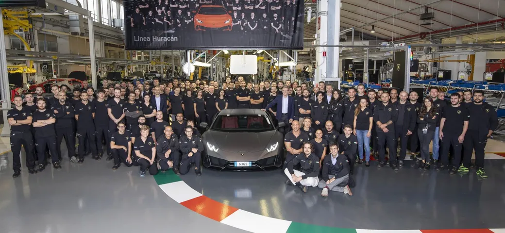 Lamborghini Huracán: produzione record con 14.022 esemplari