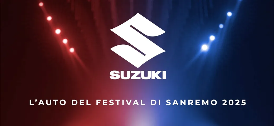 Suzuki è l'auto del Festival di Sanremo 2025 al servizio dei giovani talenti