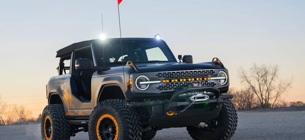 Ford Bronco Badlands Sasquatch 2-Door Concept: fuoristrada estremo
