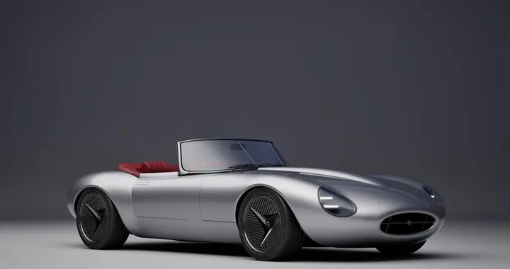 Jaguar E-Type risplende con un look moderno, il restomod è già iconico