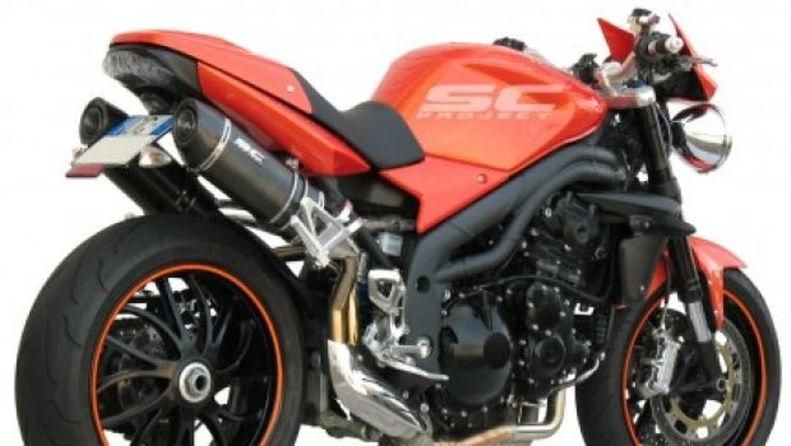 Accessori: Terminali SC-Project per Triumph Speed Triple 2009