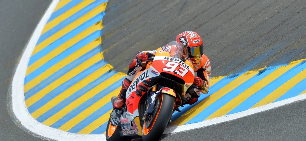 Marquez 3° a Le Mans: 