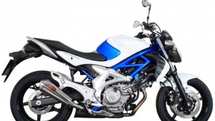Silenziatore Scorpion Conical Oval per Suzuki Gladius 650