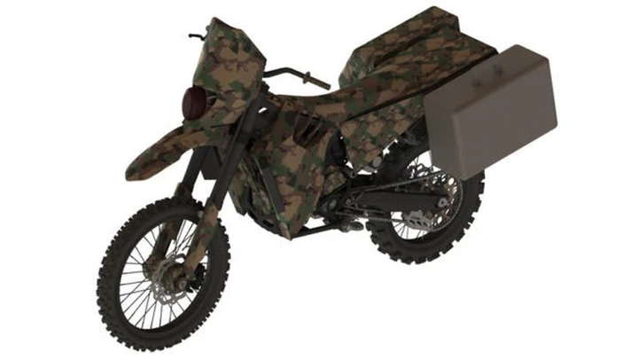 Silent Hawk: trazione integrale e motore ibrido per la moto militare USA