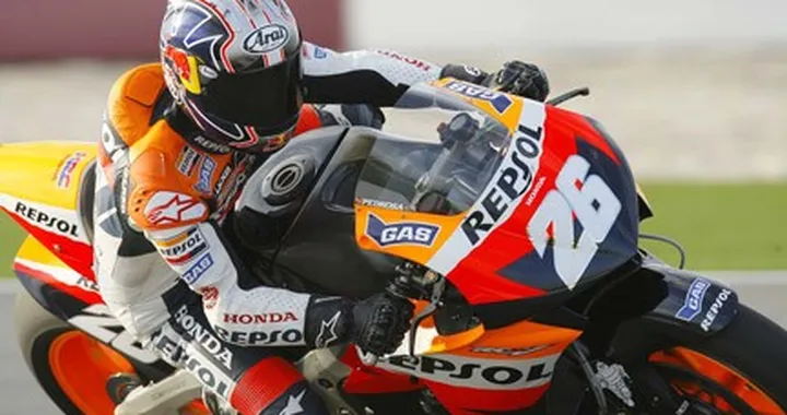 Test MotoGP: zampata di Dani Pedrosa