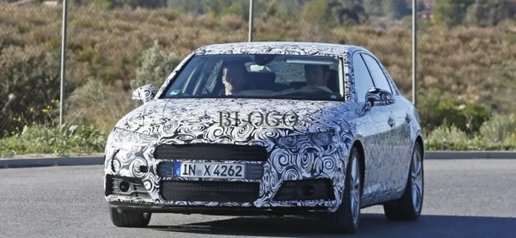 La nuova Audi A4 veste già la carrozzeria semi definitiva