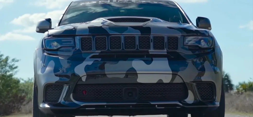 Jeep Grand Cherokee: l'incredibile Trackhawk da 1300 CV alimentato ad azoto