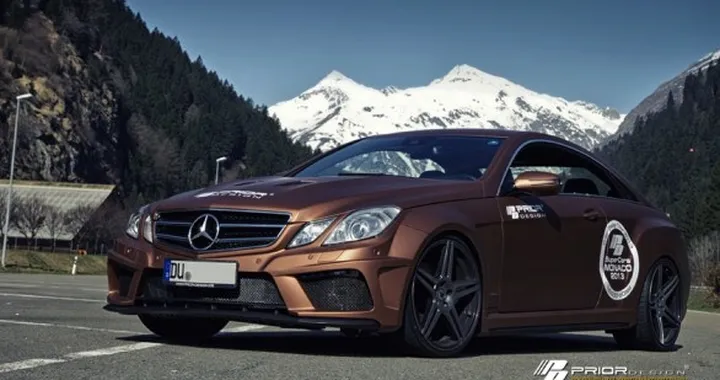 Mercedes Classe E Coupé PD850 Black Edition by Prior Design