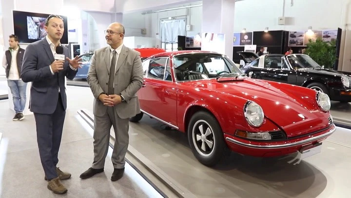 Porsche Stand Fiera di Padova Auto d'epoca