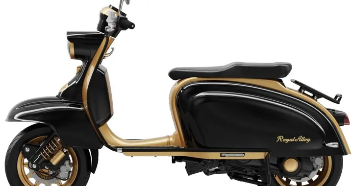 Royal Alloy JPS 350: lo scooter retrò con livrea John Player Special