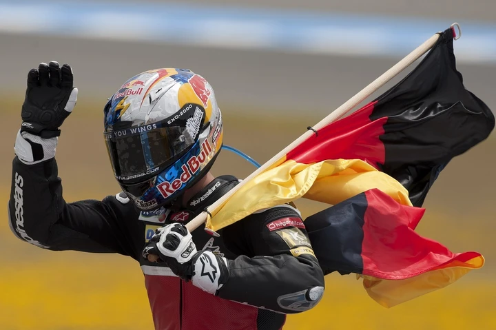 Moto2 Jerez: vince Folger su Zarco e Rabat