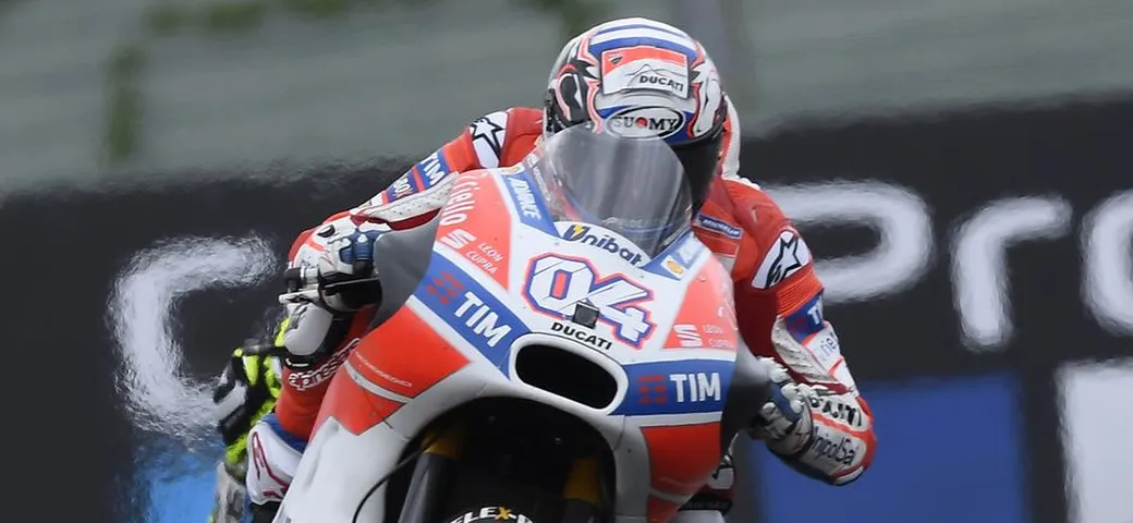 Dovizioso 8° al Sachsenring: 