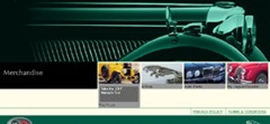 Nuovo sito per Jaguar e Daimler Heritage