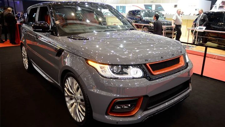 Le Range Rover di Khan al Salone di Ginevra 2014 Live
