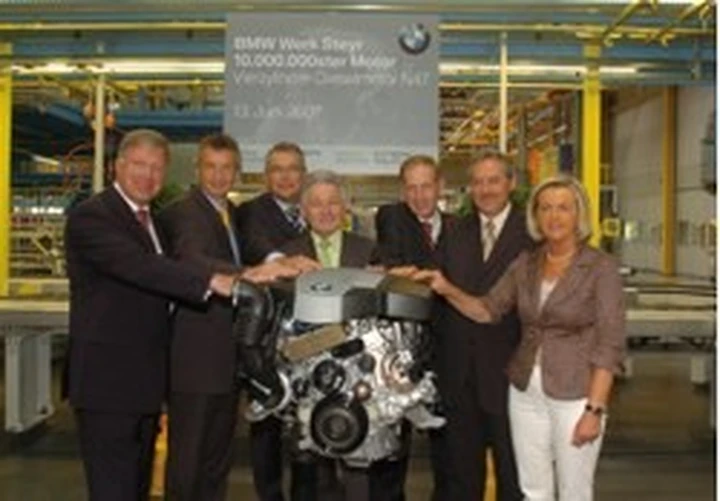BMW produce il suo 10 milionesimo motore a Steyr