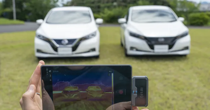 Nissan e la vernice per abbassare la temperatura nell'auto