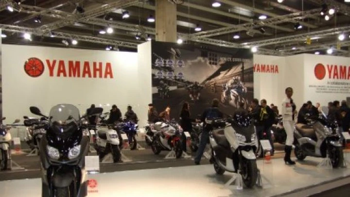 Live @ Motor Bike Expo: stand Yamaha