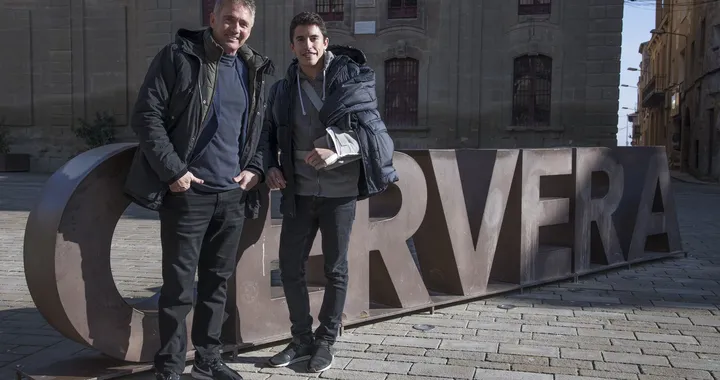 Mick Doohan in visita da Marc Marquez