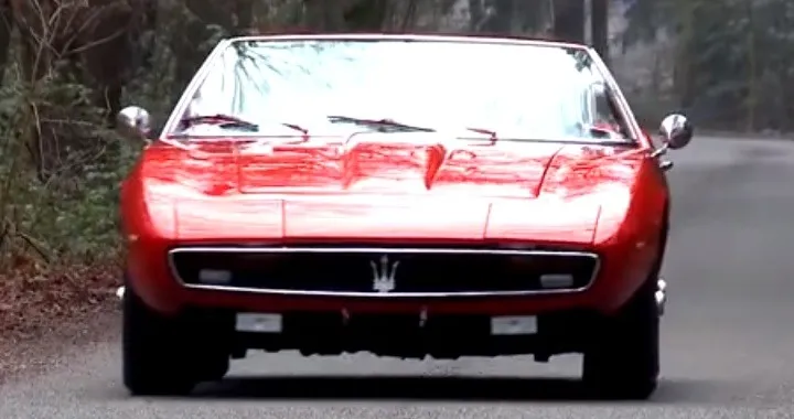 Maserati Ghibli Spyder: auto storica di 50 anni