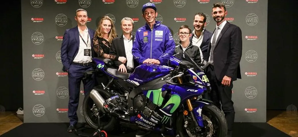 La Yamaha R1 di Valentino Rossi in beneficenza per 32.000 euro