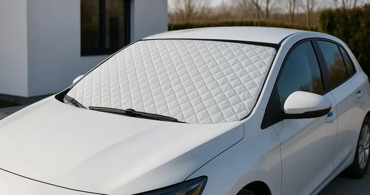 Niente ghiaccio né danni al parabrezza con il telo magnetico in offerta