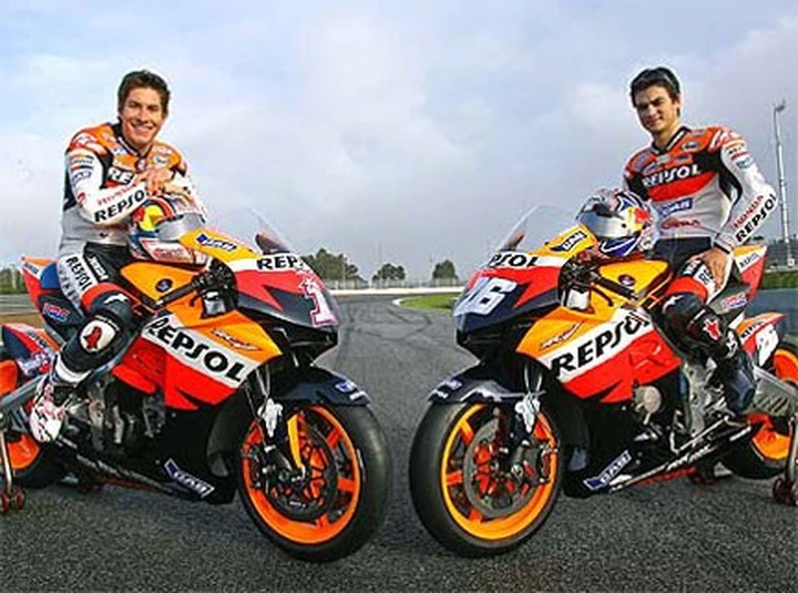 MotoGP: Honda al lavoro sulla moto 2008