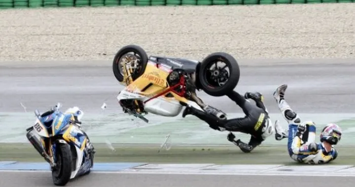 WSBK: grave incidente a Brett McCormick