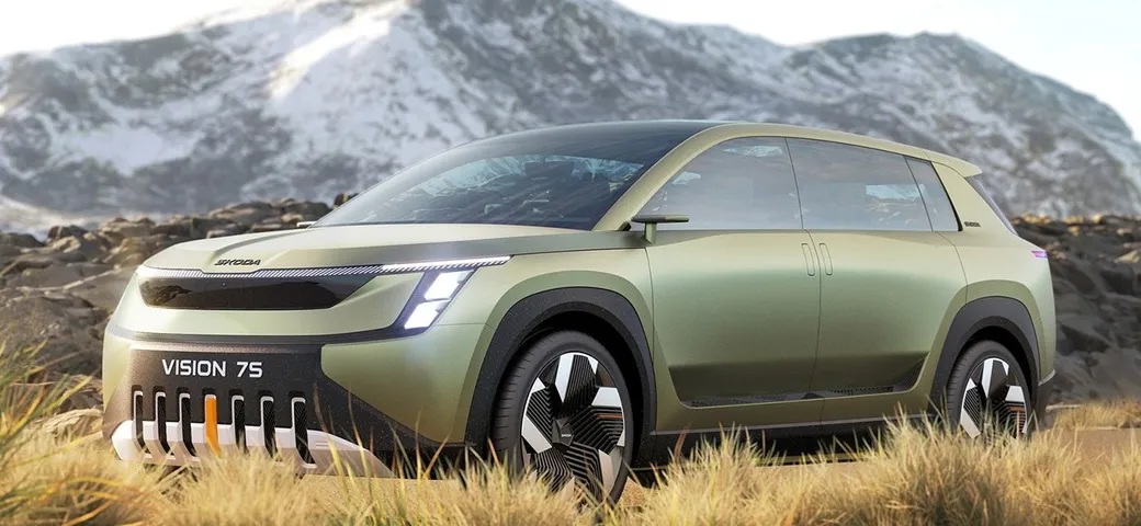 Skoda Vision 7S: il nuovo SUV elettrico