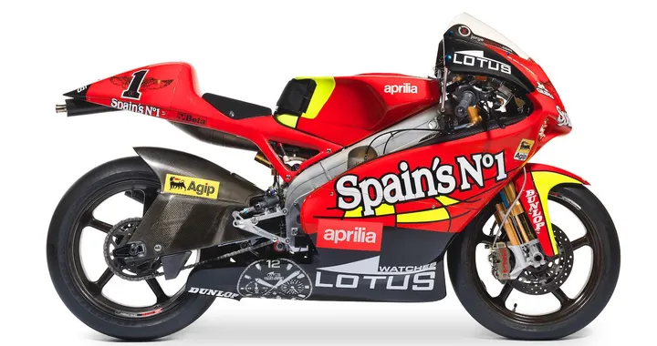 All'asta l'Aprilia RSW 250 di Jorge Lorenzo