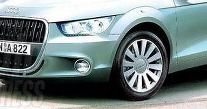 Rendering della futura Audi A1