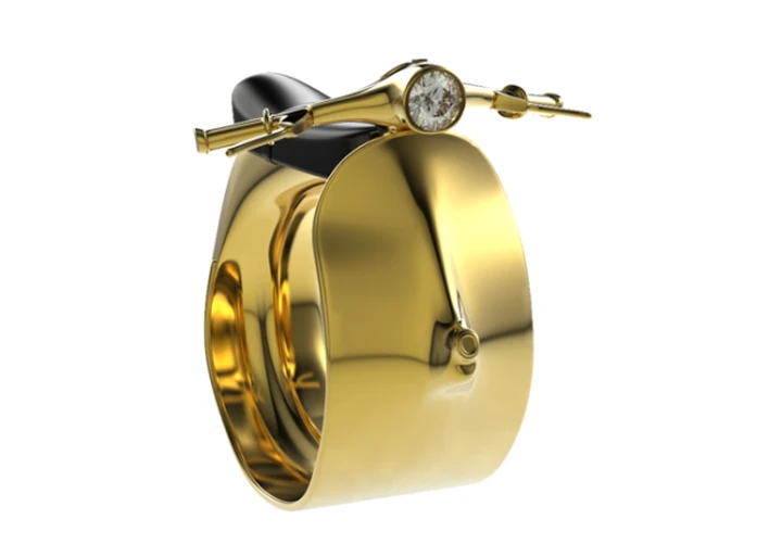 Anello Vespa, per portare al dito il mito italiano