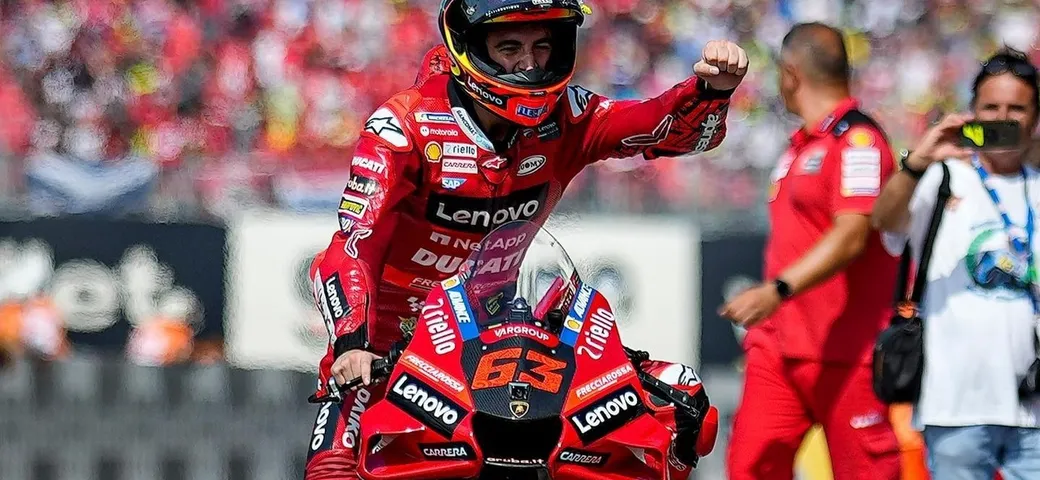 MotoGP: Bagnaia implacabile anche a Misano