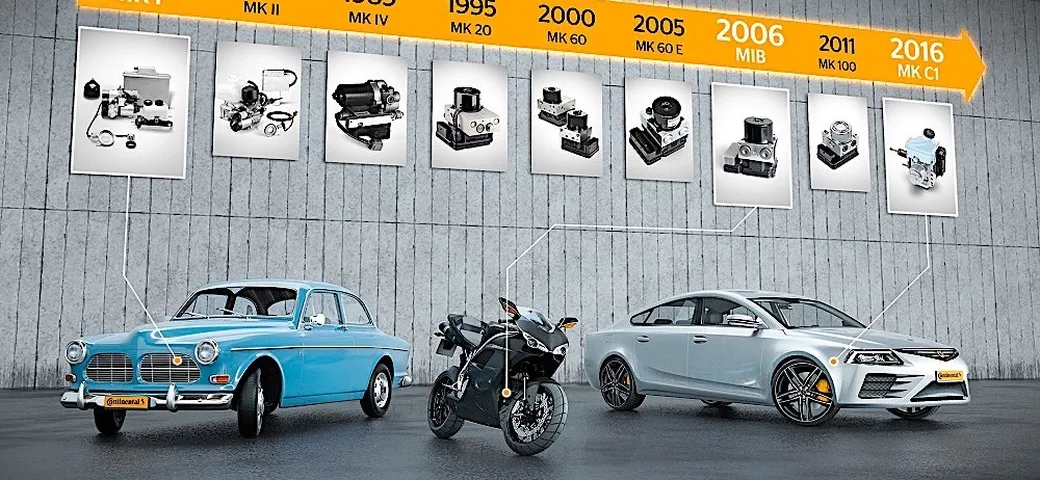 Continental al Salone di Francoforte 2019: 50 anni di ABS